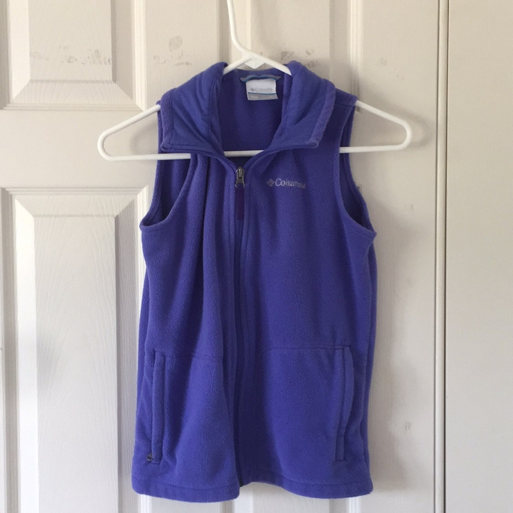 Purple Columbia vest